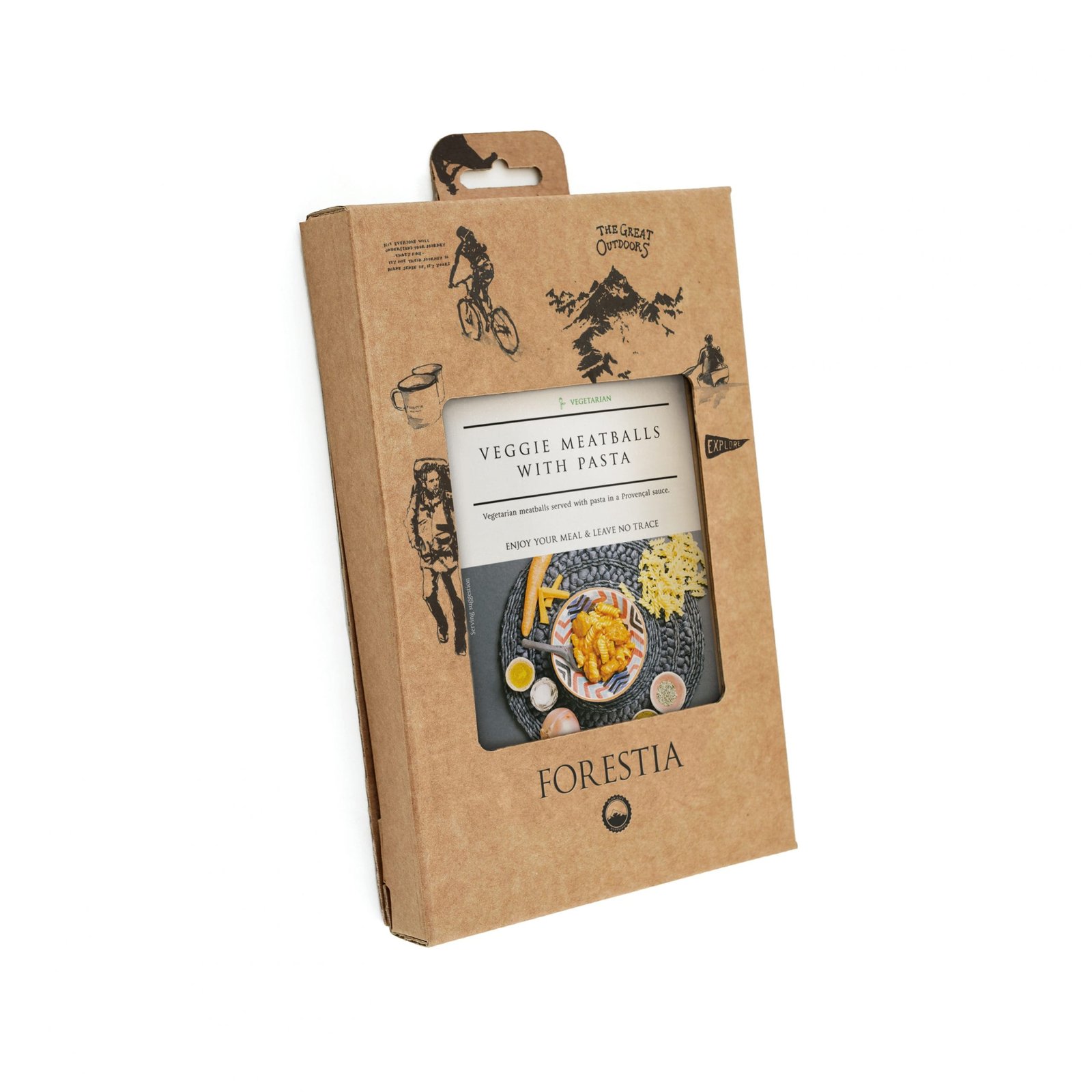 Almôndegas Vegetarianas Alimentação FORESTIA Almôndegas de Soja SelfHeating