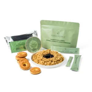 ração outdoor com mingau de aveia e frango