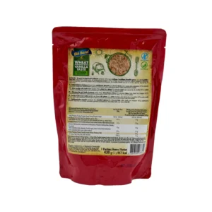 Mingau de trigo Bla Band com sabor de baunilha