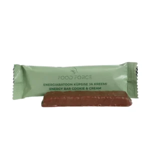 barra energética biscoito e creme