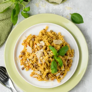 Macarrão cremoso com carne 150g Alimentação