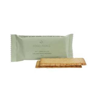 Biscoitos de cereais com sal