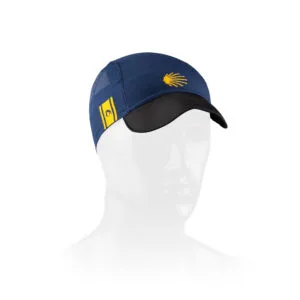 Bon&eacute; Lurbel Cap Peregrino respir&aacute;vel para trekking e Caminho de Santiago
