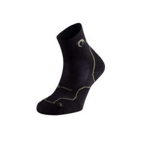 Meias Lurbel Taiga Three para trail running com lã merino e tecnologia Bmax Tetra