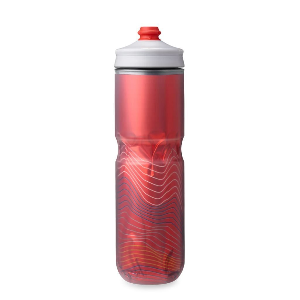 Garrafa isotérmica Polar Surge 700 ml Alta-Montanha Garrafa isotérmica Polar Surge 700 ml vermelho - Hydrapak (imagem 2)
