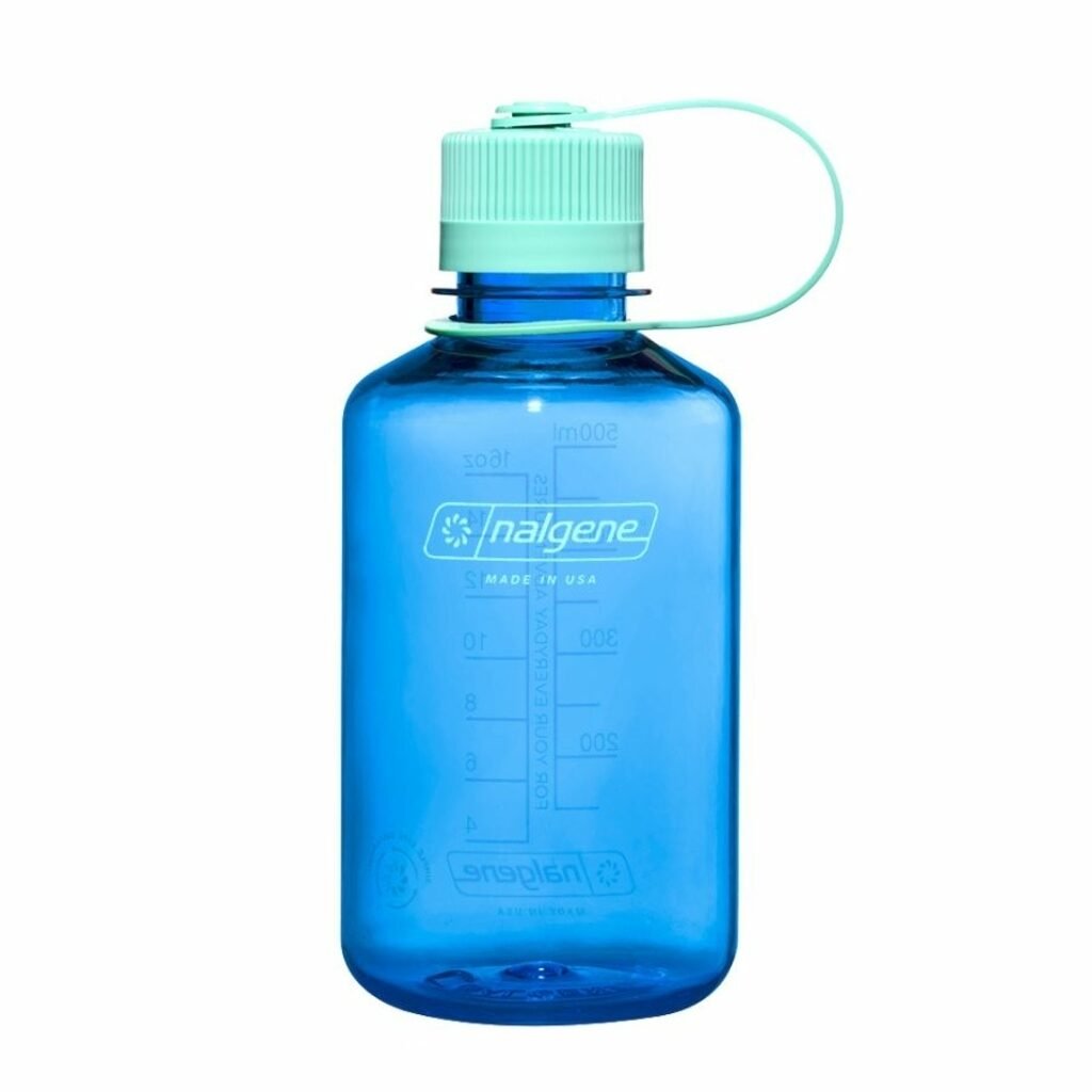 Garrafa Sustain 500 ml gargalo estreito Alta-Montanha Garrafa Sustain 500 ml gargalo estreito Azul Claro - Nalgene