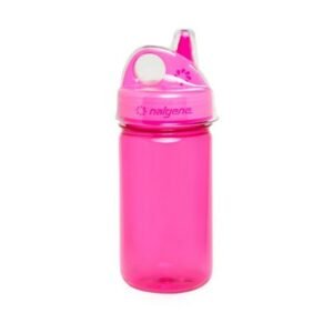 Garrafa infantil Grip’N Gulp 375 ml Campismo Garrafa infantil Grip'N Gulp 375 ml Rosa - Nalgene
