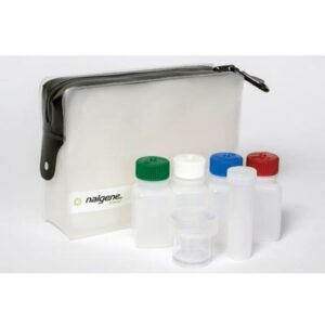 Necessaire de viagem com frascos reutilizáveis Banho Necessaire de viagem com frascos reutilizáveis - Nalgene