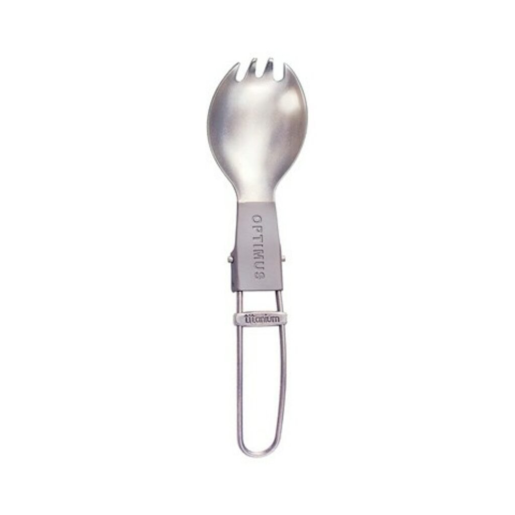Spork de titânio dobrável Alta-Montanha Spork de titânio dobrável - Optimus (imagem 2)