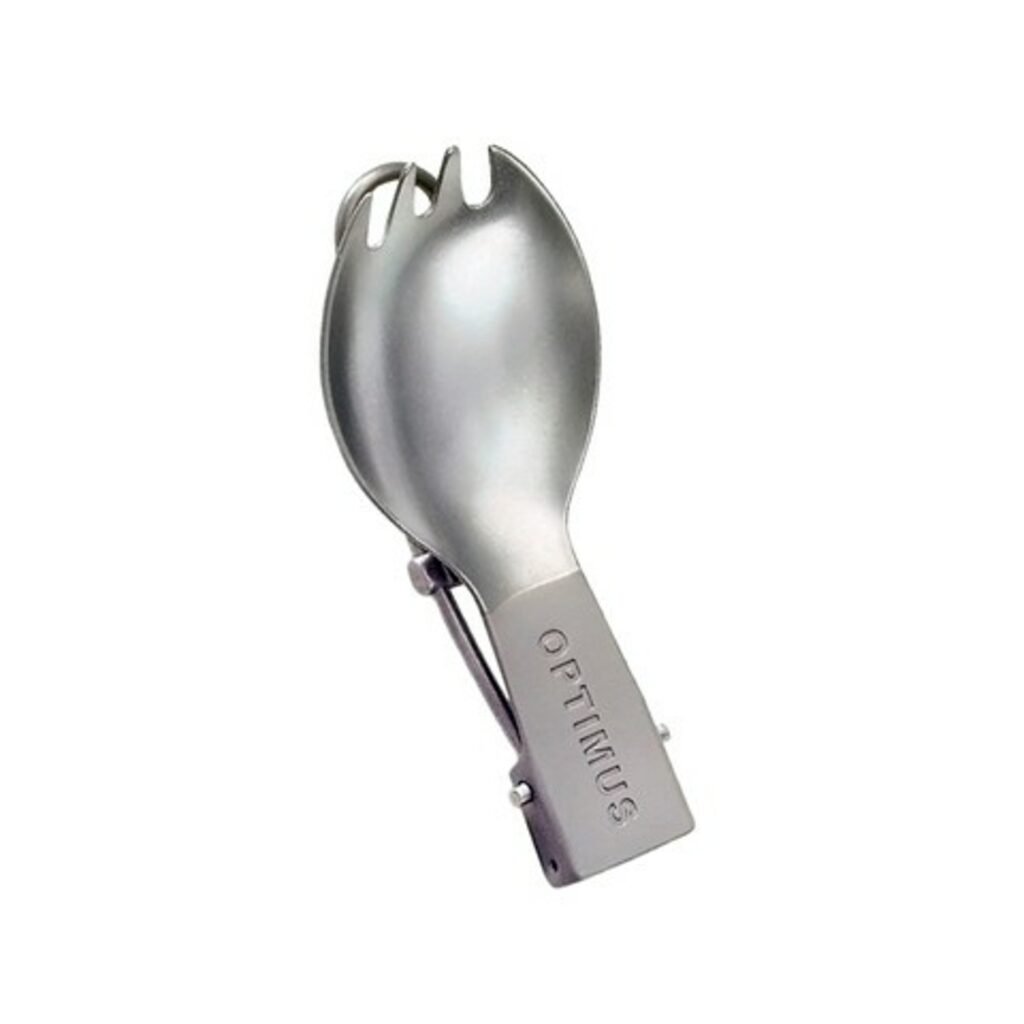 Spork de titânio dobrável Alta-Montanha Spork de titânio dobrável - Optimus (imagem 3)