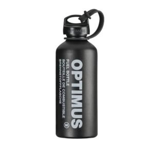 Garrafa de combustível preta 600 ml Alta-Montanha Garrafa de combustível preta 600 ml - Optimus