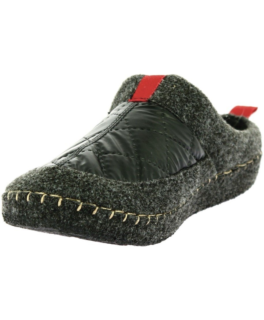 Pantufas de feltro acolchoado unissexo Onielaise Calçado de Caminhada Pantufas de feltro acolchoado unissexo Onielaise