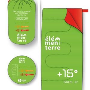 Saco-cama tipo manta júnior Grus Jr Alta-Montanha Saco-cama tipo manta júnior Grus Jr