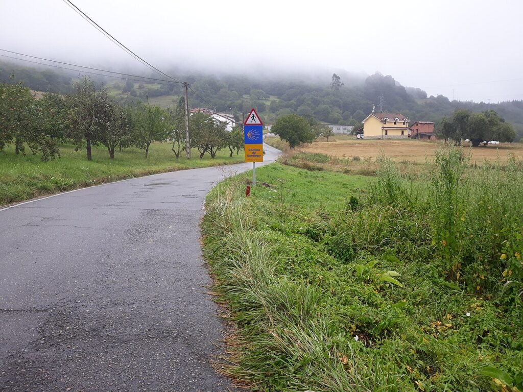 Salas, no Caminho de Santiago