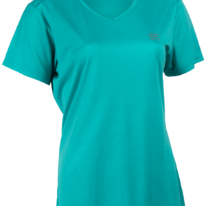 T-shirt de manga curta com decote em V para mulher Astana Alta-Montanha T-shirt de manga curta com decote em V para mulher Astana
