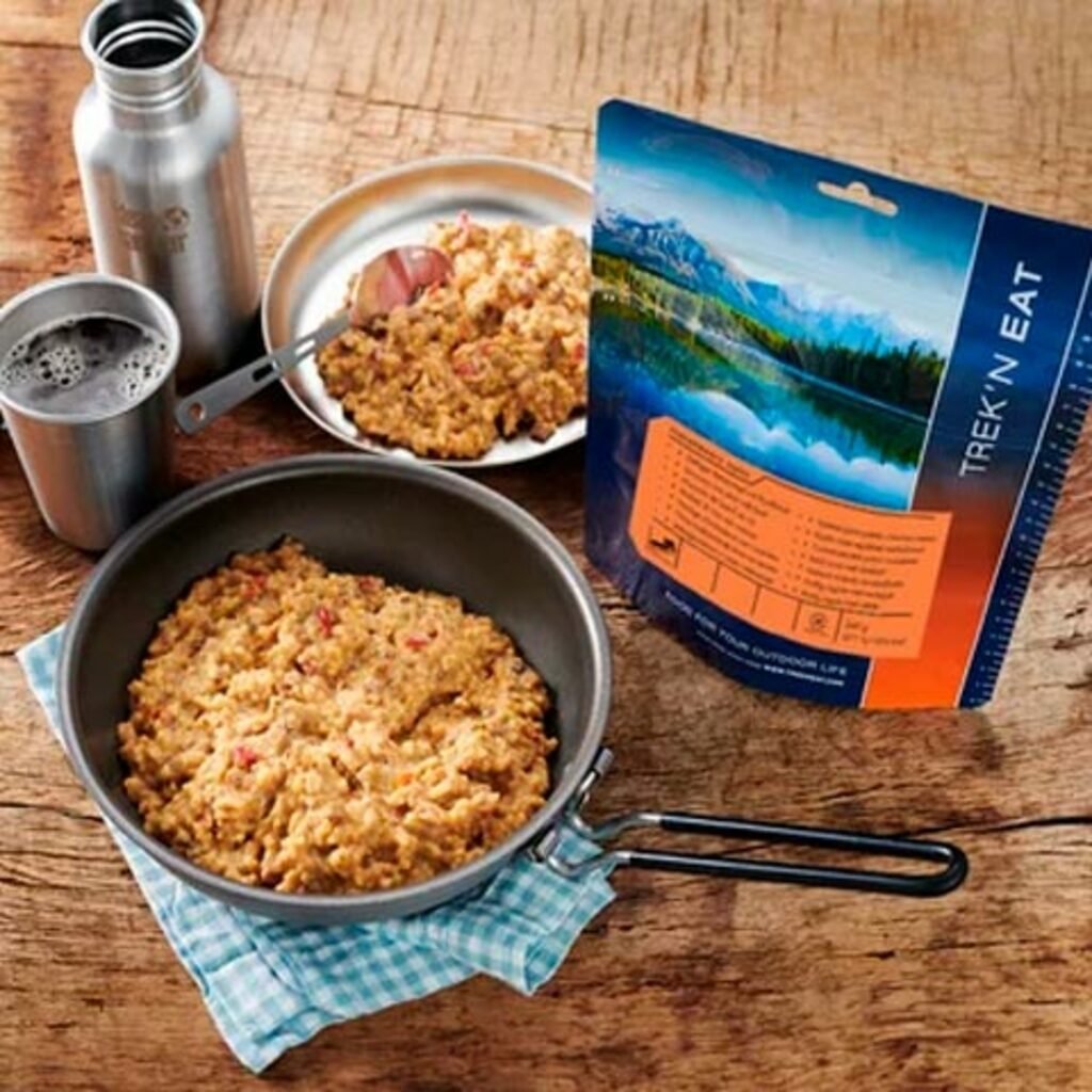Estufado de arroz e vitela PS1000+ Alimentação Estufado de arroz e vitela PS1000+ - Trek'n Eat